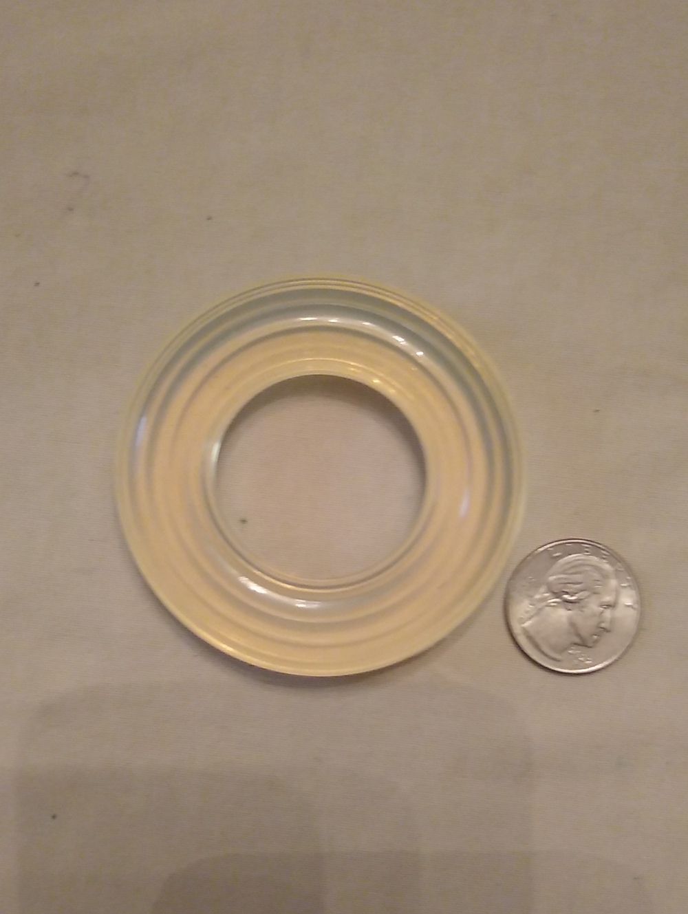 Clear Silicone C-ring